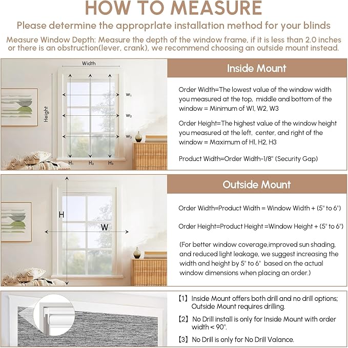 Kincmo No Drill Motorized Blinds with Remote, 100% Blackout Roller Shades for Windows, Custom Electric Blinds Compatible with Alexa, Apple Homekit, Google Home (100% Blackout Dreamy Dark Grey)