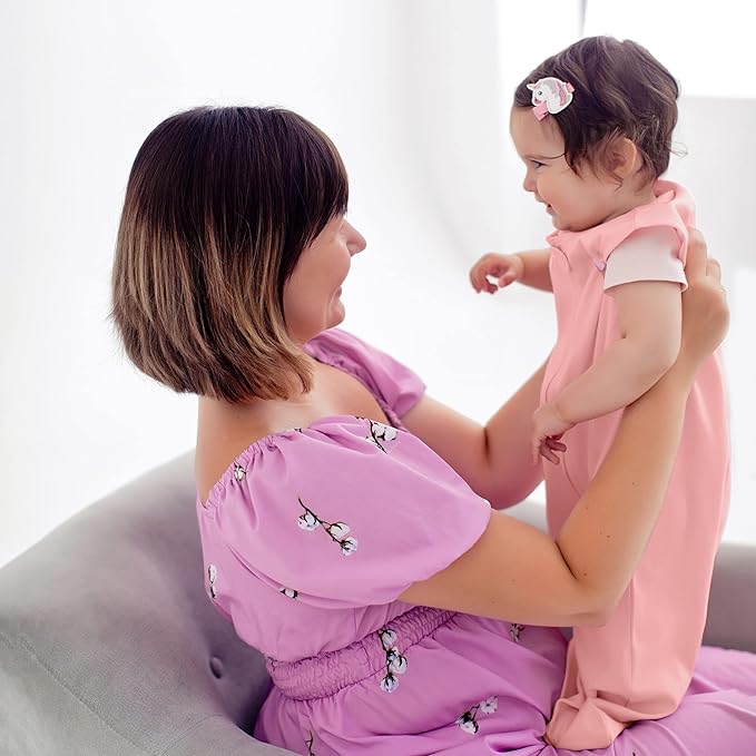 Mama Cheetah Baby Sleep Sack 2.5 TOG, Organic Cotton Baby Wearable Blanket with Two-Way Zipper, Swaddle Transition Baby Sleeping Bag for Newborn Infant Toddler Boy Girl, 18-24 Months