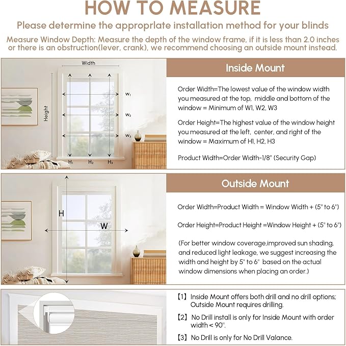 Kincmo No Drill Motorized Blinds with Remote, 100% Blackout Roller Shades for Windows, Custom Electric Blinds Compatible with Alexa, Apple Homekit, Google Home (100% Blackout Dreamy Beige)