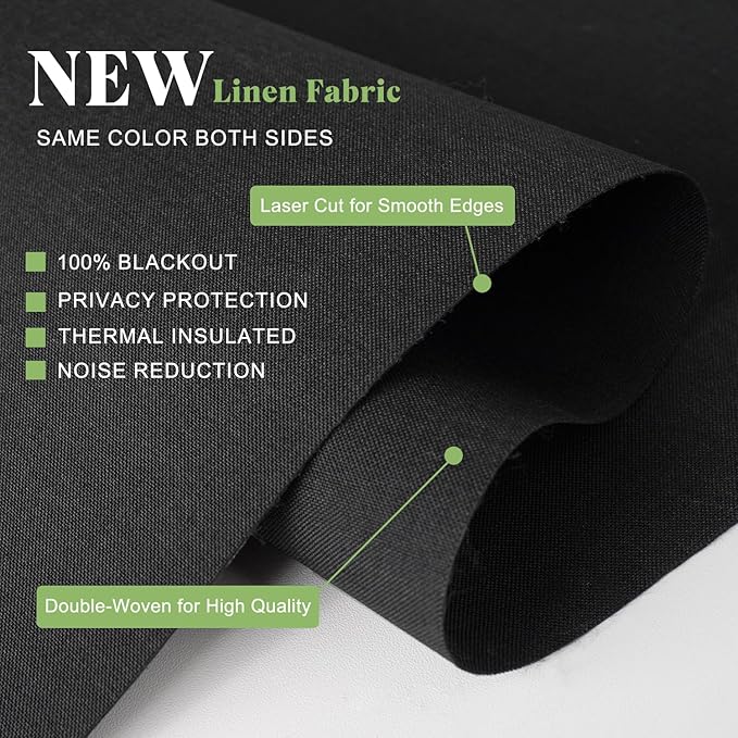 Blackout Roller Shades Blinds for Windows, Free-Stop Cordless Roller Shades with Valance, Thermal Insulated Fabric Window Blinds UV Protection for Home, Bedroom, Black, 61" W x 72" H