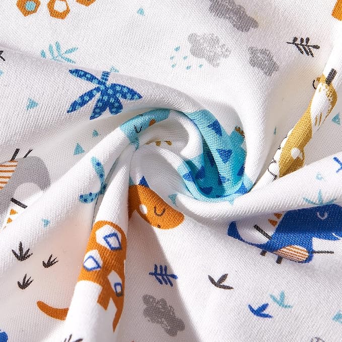 Bubble bear Baby Swaddle Blankets for Baby Boy Girl 0-3 Months,Hypoallergenic Skin-Friendly Swaddle,Cute Little Soccer Ball, Dinosaur, Adjustable Newborn Sleep Sack, 3 Pack