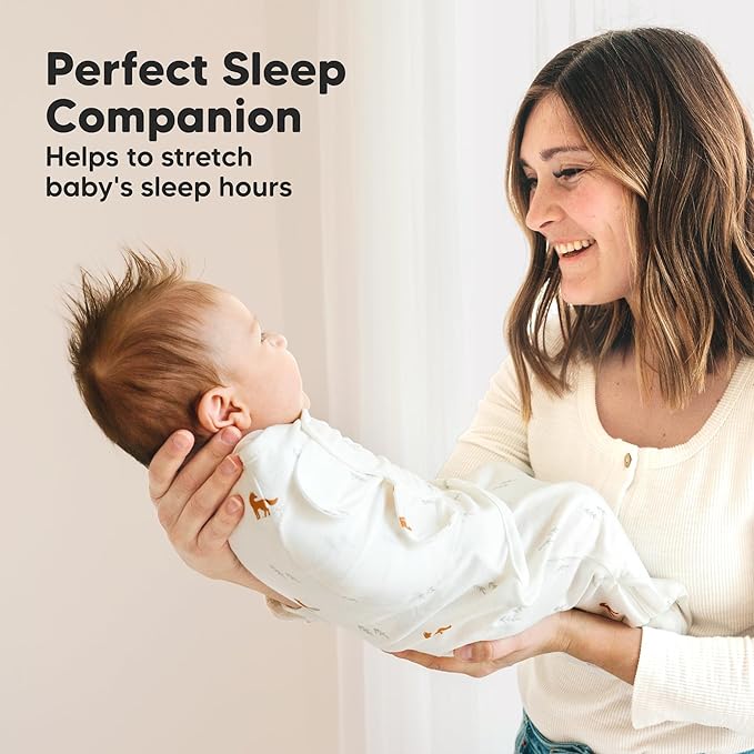 Baby Swaddle Sleep Sacks with Zipper - 3-Pack Swaddles for Newborns 0-3 Months, Infant, Baby Girls, Boys, Soft & Durable Newborn Sleep Sack,Easy Diaper Change Swaddling Blanket(Forest)