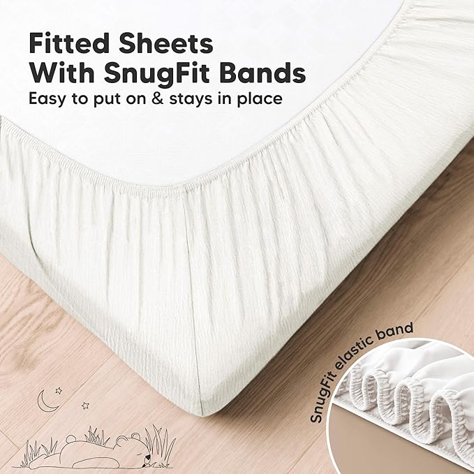 3-Pack Organic Baby Swaddle Sleep Sacks - Swaddles for Newborns, Infant 0-3 Months, Baby Girls, Boys, Soft & Snug Newborn Sleep Sack, Nursery Swaddling Blankets (The Wild 2)