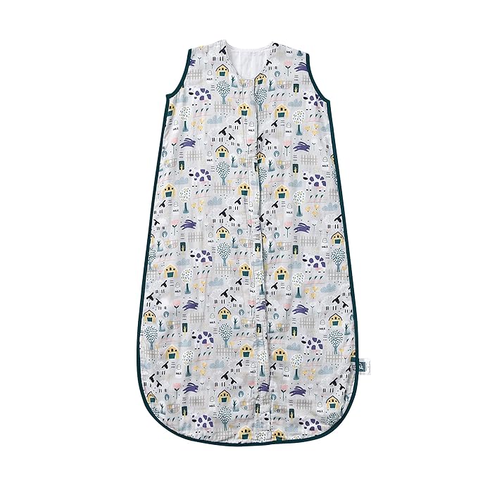 TADO MUSLIN Toddler Sleep Sack 1-2T, 0.5 TOG Lightweight Wearable Blanket, 100% Organic Cotton Muslin, Sleeveless, 2-Way YKK Zipper, OEKO-TEX Certified 12-24 Months Sleeping Bag