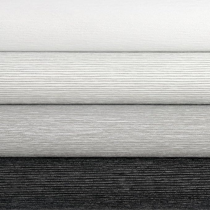 Kincmo Motorized Blinds with Remote,100% Blackout Motorized Roller Shades Work with Apple Homekit,Alexa,Google, Custom Electric Blinds with App,Voice Control (A Set Blackout Multicolor Fabric Samples)