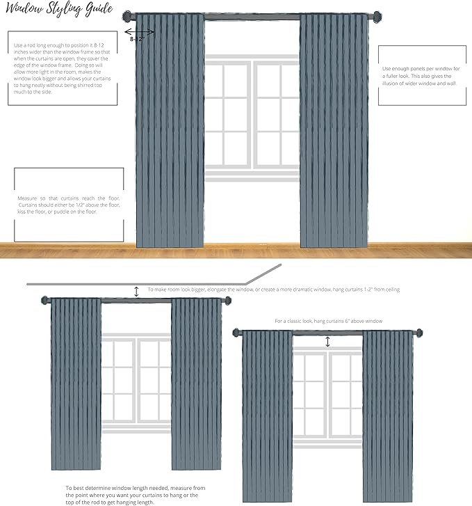 Central Park Gray Tan Stripe Sheer Color Block Window Curtain Panel Linen Window Treatment for Bedroom Living Room Farmhouse 84 inches Long with Grommets, 2 Panel Rustic Drapes
