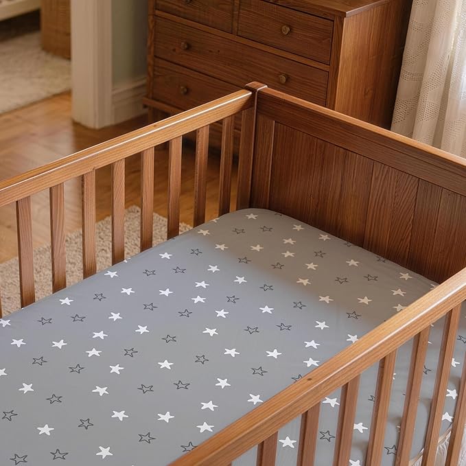 Baby Delight Bassinet Sheets 33x20 for Newton,Airclub,Maxi COSI,Angelbliss,Dream on Me,Mika,Harppa,Amke,ezebaby Rectangle Bassinet Mattress - Navy Blue Planet 3 Pack Boy