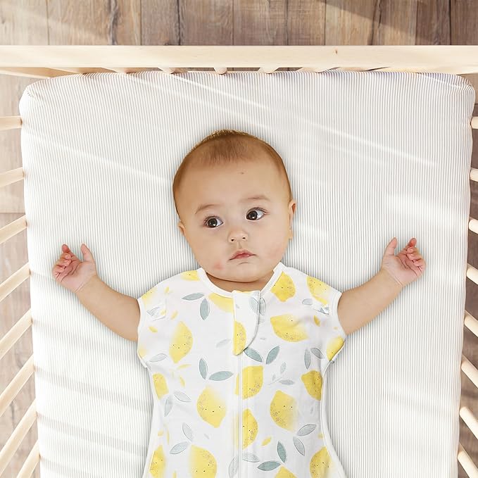 Baby Swaddle Sleep Sacks 6-9 Months - Transitional Swaddles Bag with Arms Up Design, Newborn Sleep Sack, Nursery Swaddling Blankets, Infants, Breathable Soft