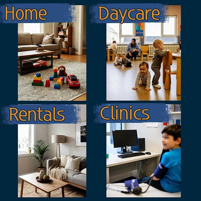 Outlet Covers Baby Proofing (6 Pack Covers 12 Outlets) – Child Safety Electrical Socket Covers – Blue Plug Protectors Easy to Install - Socket Sitter: Always Connected, Never Lost! No Choking Hazard!