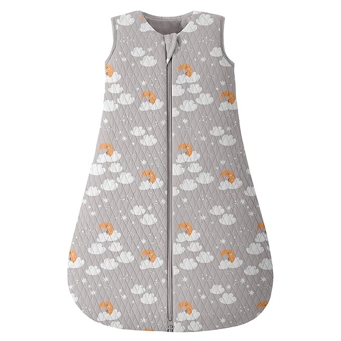 Looxii Baby Sleep Sack 6-12 Months 2.5 TOG Baby Wearable Blanket, Cotton Quilted Infant Toddler Sleeping Bag 2-Way Zipper Warm Toddler Sleep Sack for Winter