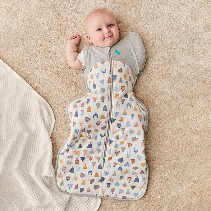 Love to Dream Swaddle UP, Transition Bag Warm 2.5 TOG, Gently Help Baby Safely Transition from Being Swaddled to Arms Free