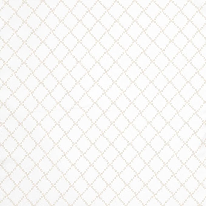 HALO BassiNest Fitted Sheet – 100% Cotton, Soft and Breathable Bassinet Sheet for Babies, 30” x 16” Pre-Shrunk Sheet, Nautical Net
