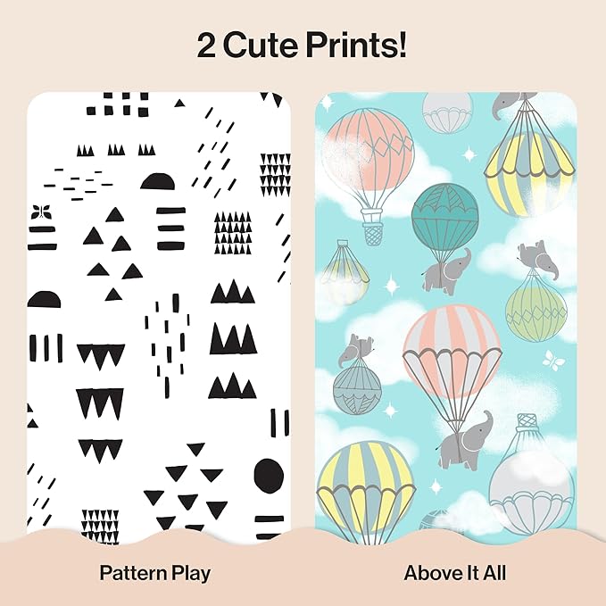 The Honest Company Comfort Dry Disposable Diapers for Sensitive Skin, Hypoallergenic, Fragrance-Free, Above It All + Pattern Play, Club Box Size 1 (8-14 lbs), 78 Count