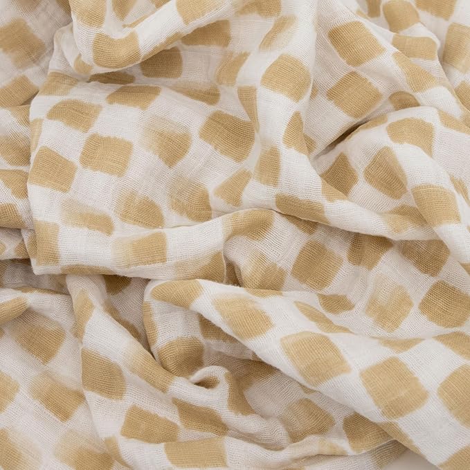 Little Unicorn Muslin Swaddle Blanket for Newborns & Infants | Soft & Breathable Fabric | Set of 3 Baby Blankets for Swaddling, Nursing, Shower Gifts (Desert Night)