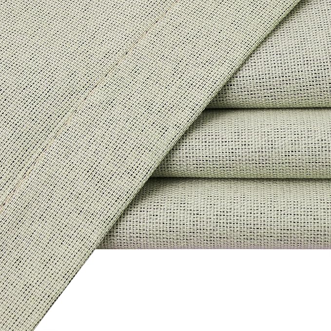 100% Blackout Linen Textured Curtains 72 Inch Length 2 Panels Set for Children's room, Bedroom, Light Weight Curtains with Grommets Top, Blackout Curtains Privacy Protection, Beige, 37" W x 72" L