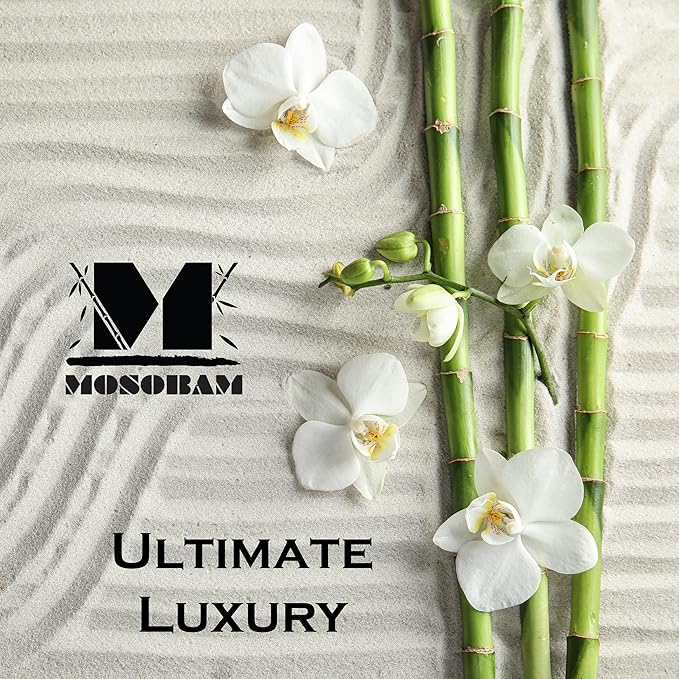 Mosobam Luxury Turkish Towels Set of 2 Bath Sheets 35X70 Seagrass Green 700 GSM Bamboo Viscose & Aegean Turkish Combed Cotton