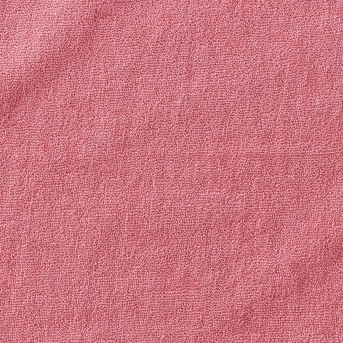 River 10-Pack Baby Terry Washcloths 100% Organic Cotton Absorbent for Baby and Toddler Boys & Girls, Sunny Pink Rainbow, One Size