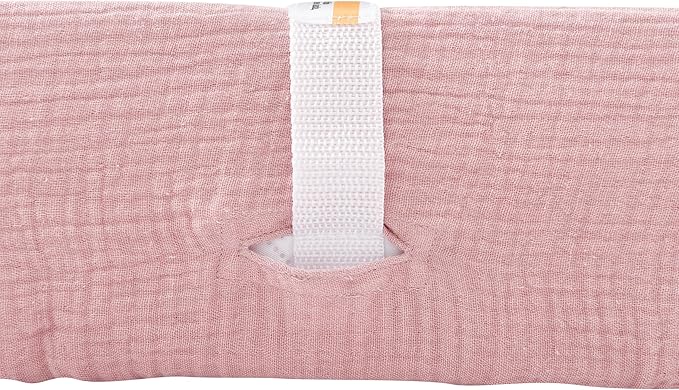 Changing Pad Cover for Baby Girls Boys - 100% Organic Cotton Muslin Changing Pad Sheets with Secure 360° Elastic Fit, Ultra-Soft for Delicate Skin, 2 Pack