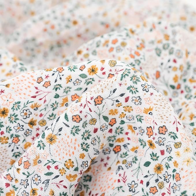 Little Unicorn Muslin Swaddle Blanket for Newborns & Infants | Soft & Breathable Fabric | Set of 3 Baby Blankets for Swaddling, Nursing, Shower Gifts (Butterflies)