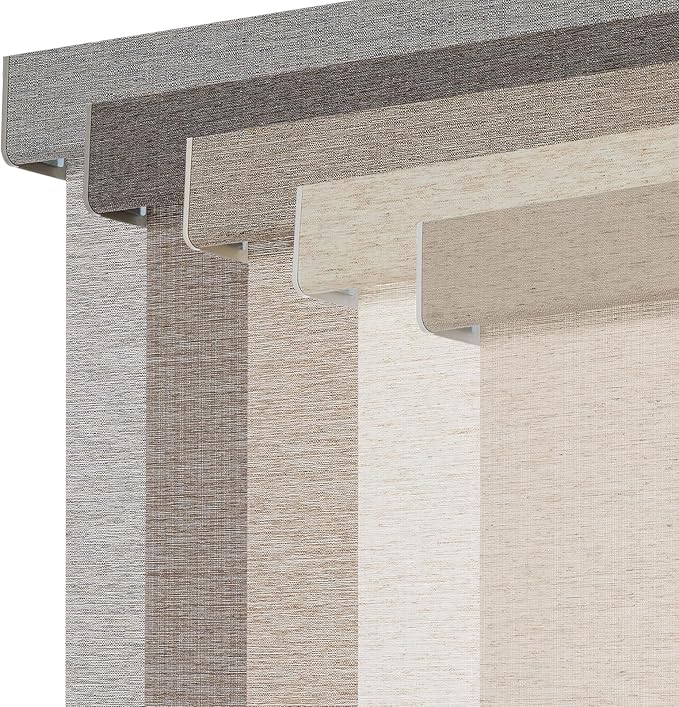 Persilux Light Filtering Roller Shades for Window Blinds,Cordless,Linen Fabric,Thermal Insulated Fabric UV Protection Shades for Home,Office,Bedroom,Door,Light Filtering-Beige,22 1/2" W X 72" H