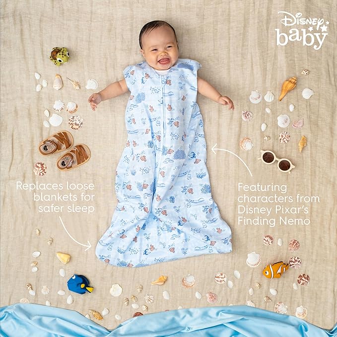 HALO Sleepsack, 100% Cotton Wearable Blanket, Swaddle Transition Sleeping Bag, TOG 0.5