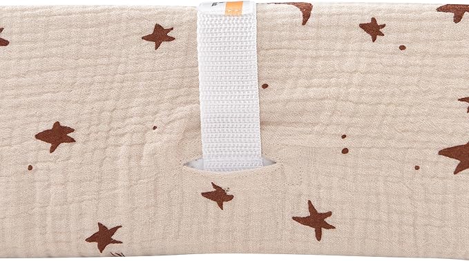 Changing Pad Cover for Baby Girls Boys - 100% Organic Cotton Muslin Changing Pad Sheets with Secure 360° Elastic Fit, Ultra-Soft for Delicate Skin, 2 Pack