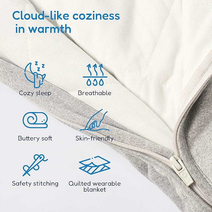 TotAha Butterfly Toddler Sleep Sack 1.0 TOG for 2T-3T-4T Girls, Buttery Soft Sleeping Sacks with 2-way Safe Zipper, Premium All Season Sleep Bag