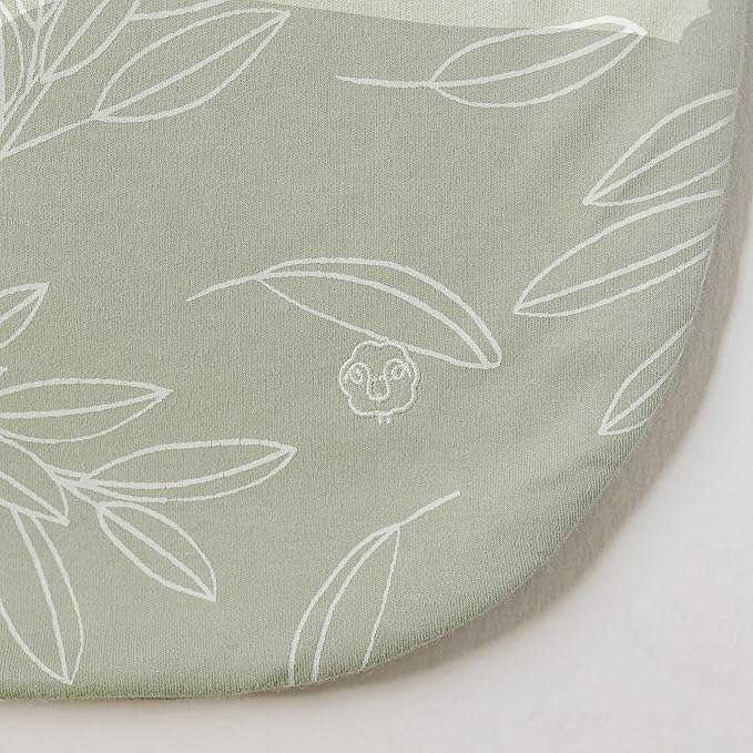 Woolino Merino Wool and Organic Cotton Baby Sleeping Bag - 4 Season Classic Sleep Sack - Two-Way Zipper Sleeping Bag for Baby and Toddler - 0-6 Months - Sage