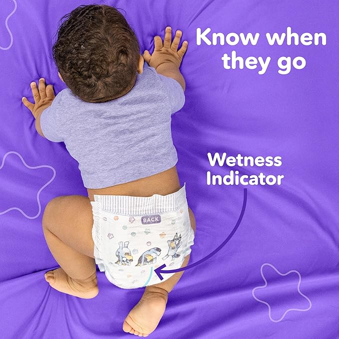 Luvs Size 3 Baby Diapers, Platinum Protection Bluey Diapers for Day & Night, Size 3, 234 Count (Packaging May Vary)