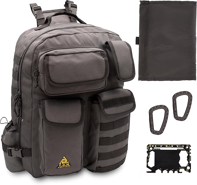 Sling Diaper Bag for Dad; Single-handed Diaper Changing System. Changing Pad and much more included