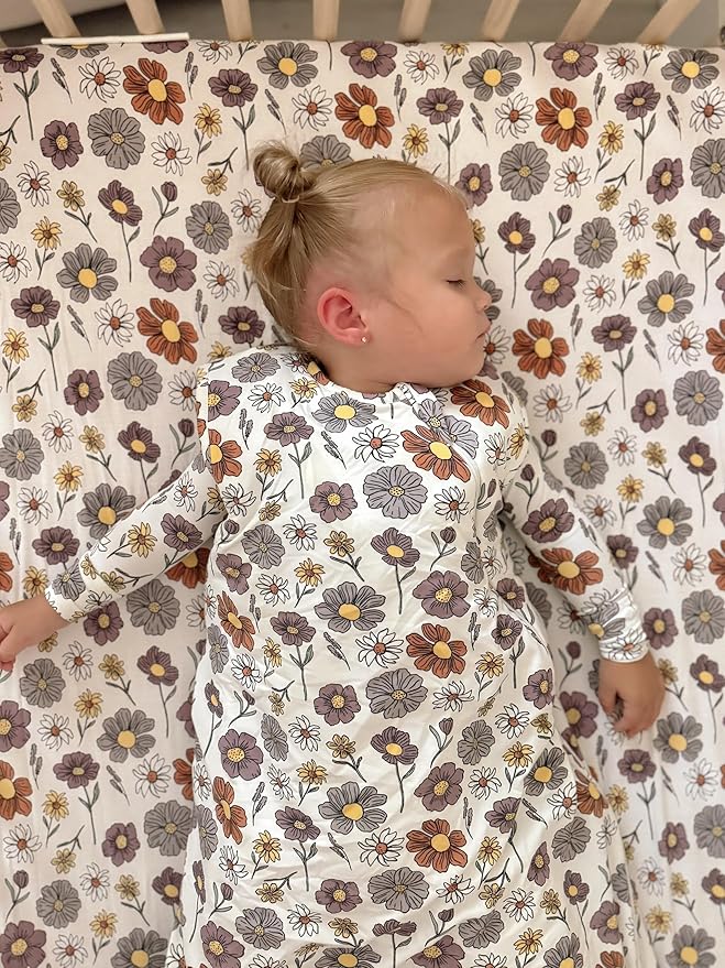 GUNAMUNA Sleep Sacks for Babies Toddlers and Newborns, Easy Changing Diaper Zipper, Cozy, 2.5 TOG