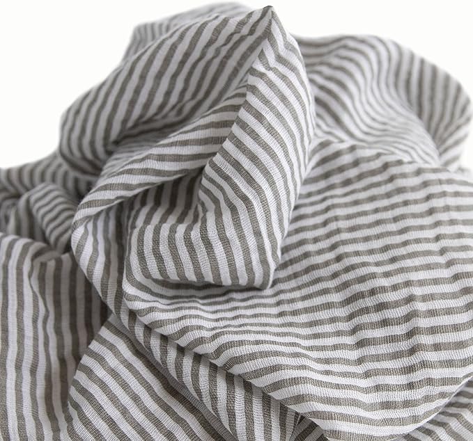 Little Unicorn Muslin Swaddle Blanket for Newborns & Infants | Soft & Breathable Fabric | Set of 3 Baby Blankets for Swaddling, Nursing, Shower Gifts (Dino Friends)