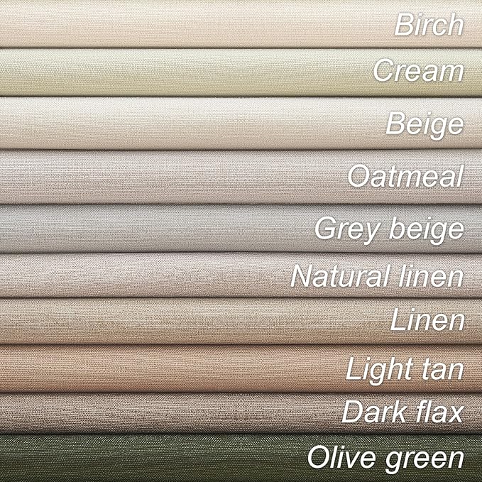 Topfinel Blackout Linen Blend Curtains 96 Inches Long 2 Panels,Black Out Drapes for Bedroom Living Room, Back Tab and Rod Pocket,Pinch Pleat Style with Hooks,Tan Light Taupe 52" Wide and 96" Length