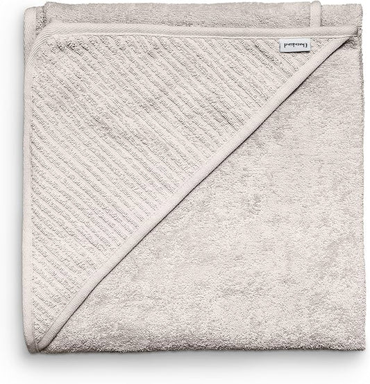 Ehrenkind® Hooded Towel, Baby Towel with Hood Made of Cuddly Soft Organic Cotton, Bath Towel in 100 x 100 cm, Beige, Bath Towel Children, Baby First Equipment Newborn or Baby Gift