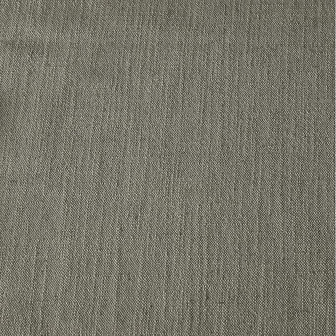 ChadMade Block Out The Sun Faux Linen Grommet Curtian 96 Inches Long Room Pravicy Protecting Drape for Bedroom Sliding Patio Door with Traverse Rod 72Wx96L, 1 Panel, Sepia, Tallis Collection