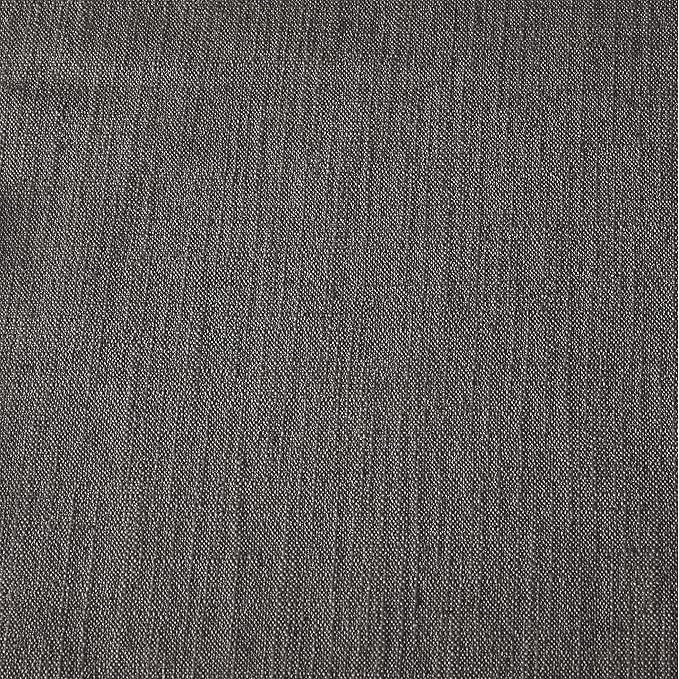 ChadMade Bronze Grommet Linen Texture Curtain 84 Inches Long Drape Effectively Block Out The Sun for Bedroom Living 84Wx102L, 1 Panel, Chocolate Tart, Tallis Collection